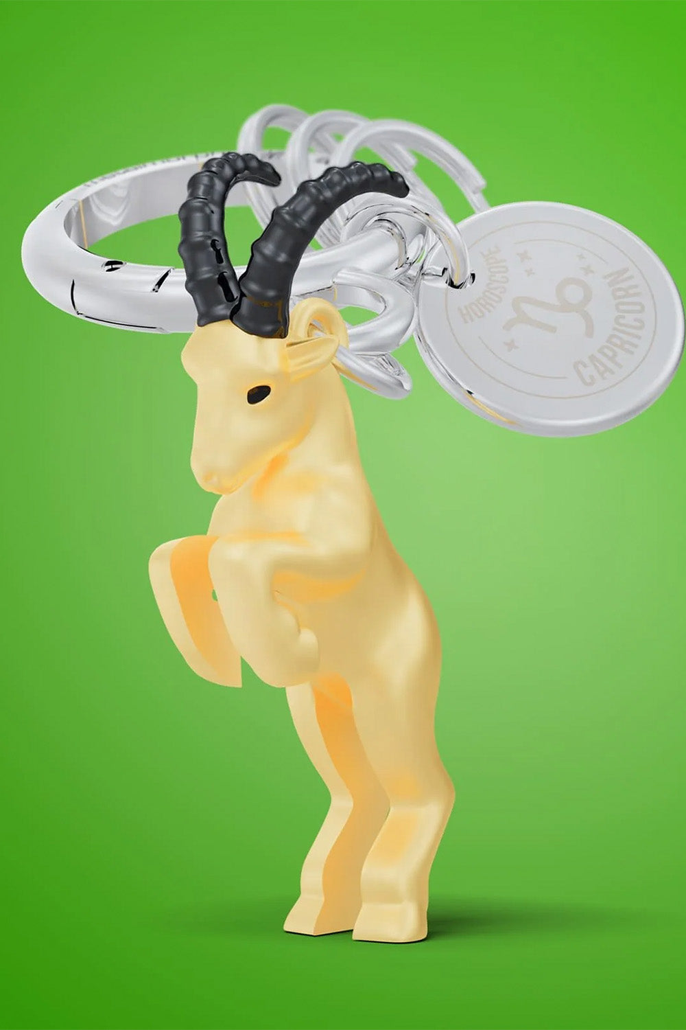 Burç Koleksiyonu Oğlak Anahtarlık / çanta Aksesuarı - 1