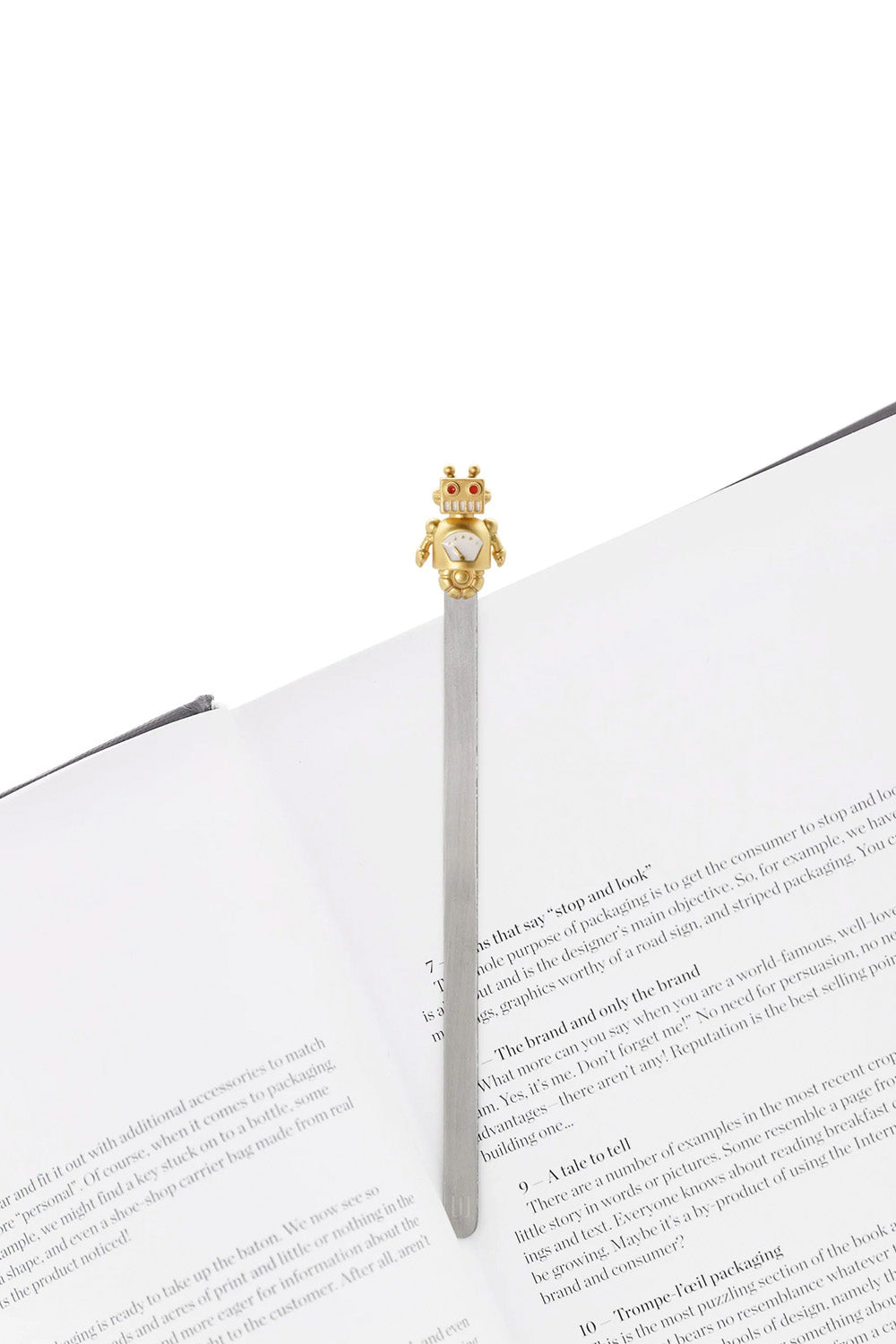 Robot Kitap Ayracı Gold - 5