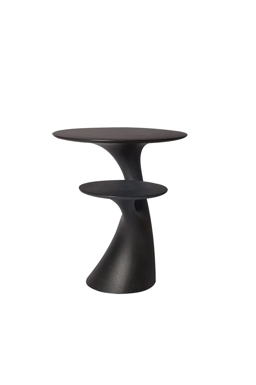 Rabbit Tree Siyah İki Başlıklı Sehpa - 2