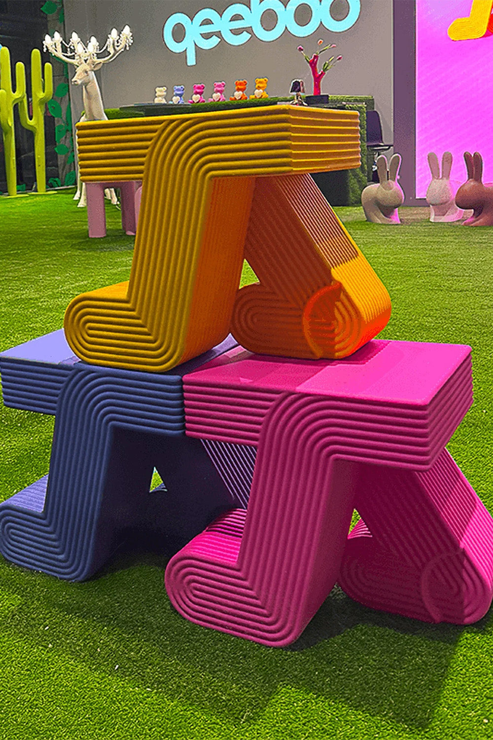 Walking Sarı Sehpa - 5