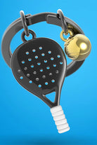 Padel Tenis Anahtarlık Siyah - 3