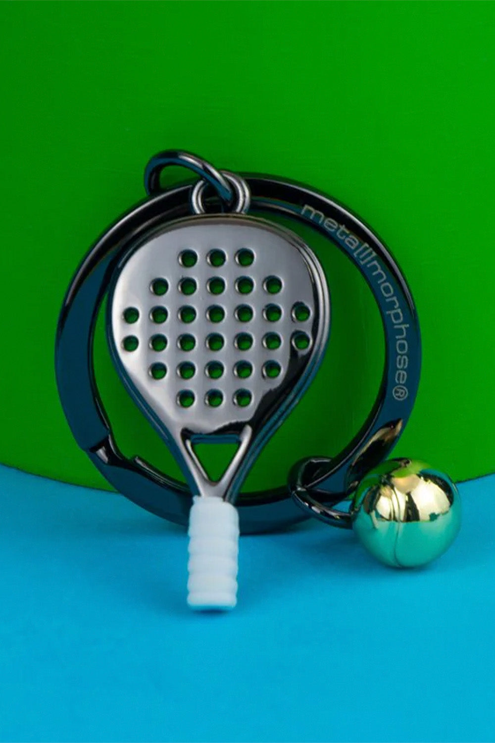 Padel Tenis Anahtarlık Siyah - 4