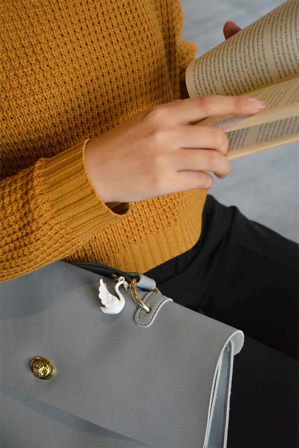 Kuğu Anahtarlık Beyaz - 7