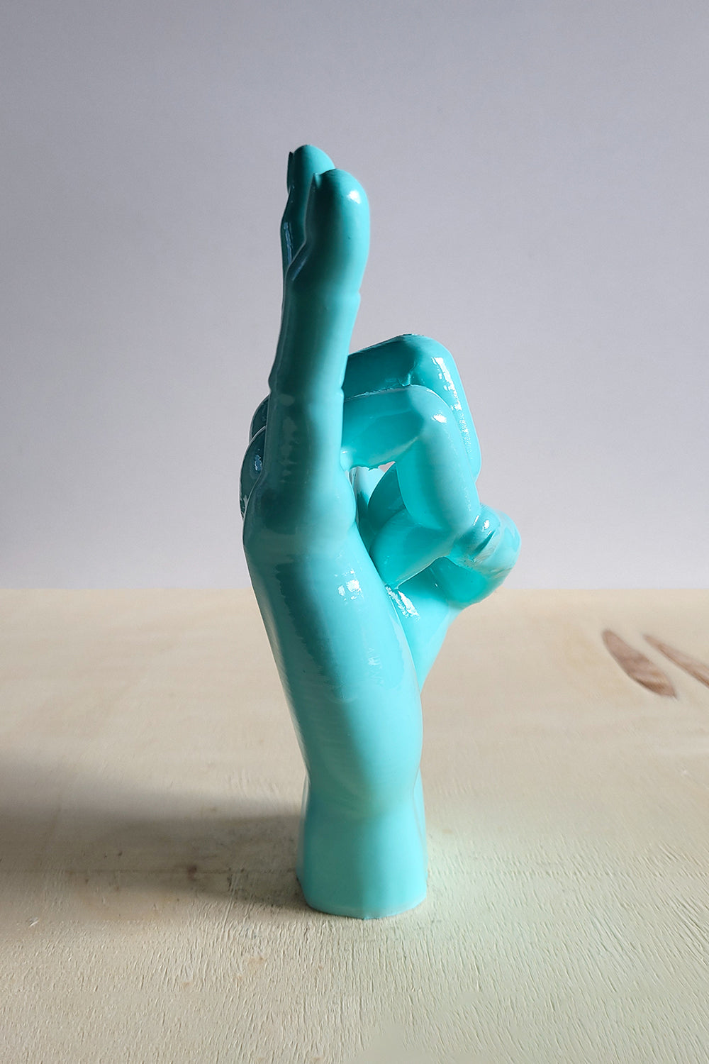 Rock El Figürü | Pastel Yeşil - 6