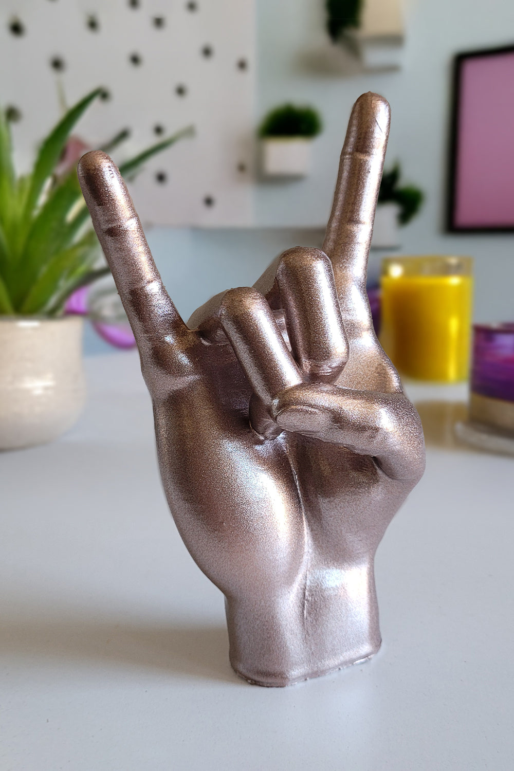 Rock El Figürü | Rose Gold - 1