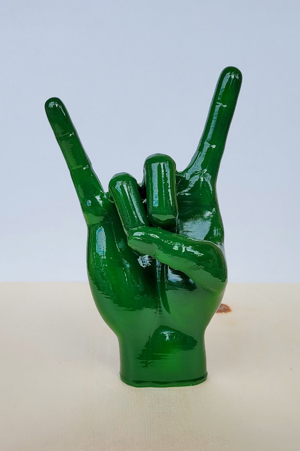 Rock El Figürü | Yeşil - 2