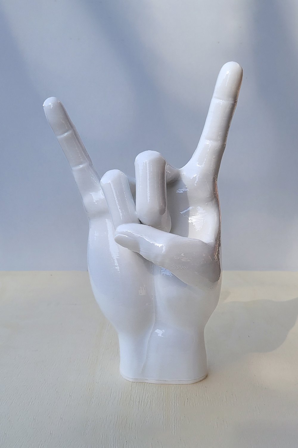 Rock El Figürü | Beyaz - 2