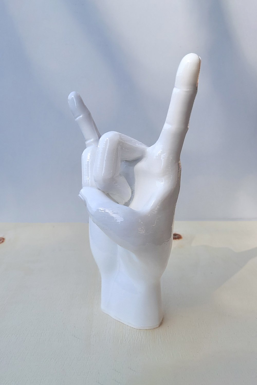 Rock El Figürü | Beyaz - 3