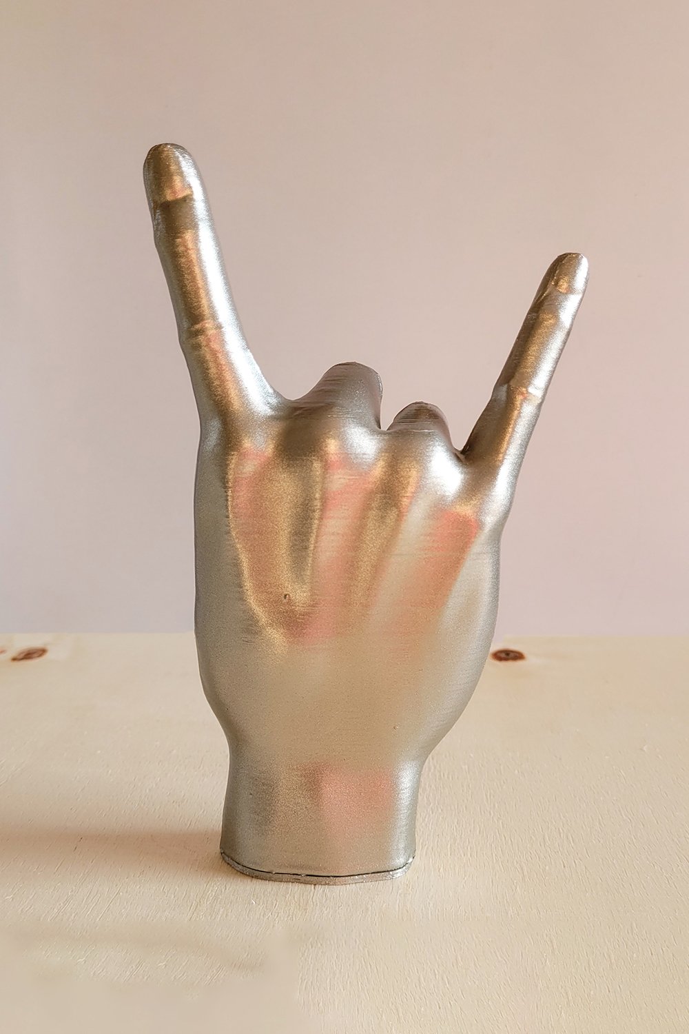 Rock El Figürü | Gümüş - 6