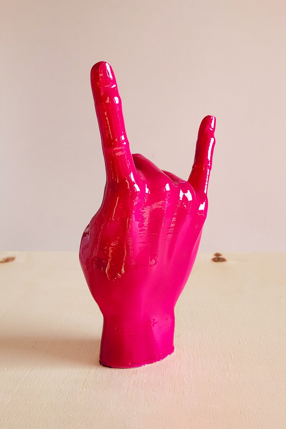 Rock El Figürü | Fuşya - 8