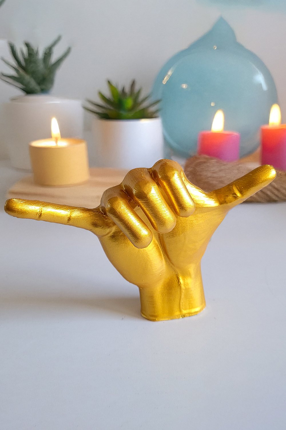 Shaka El Figürü | Sarı Gold - 1