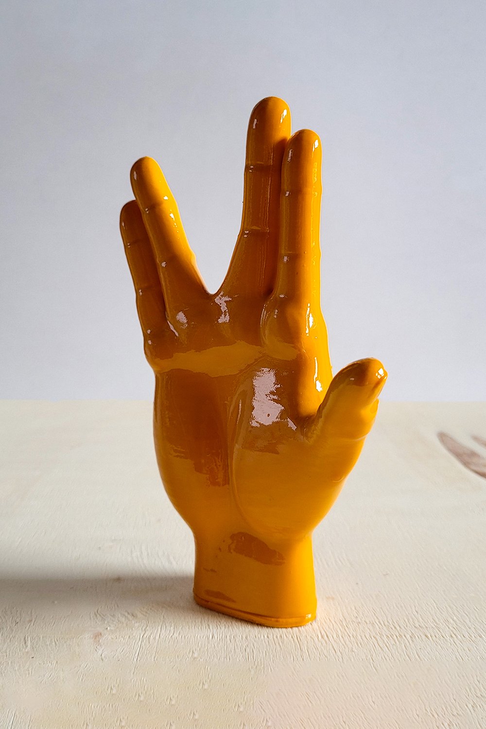 Spock El Figürü | Koyu Sarı - 8