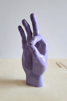 Okey El Figürü | Pastel Mor - 4