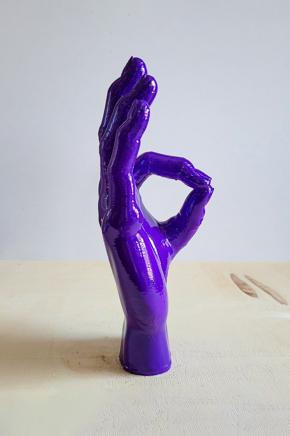 Okey El Figürü | Mor - 4