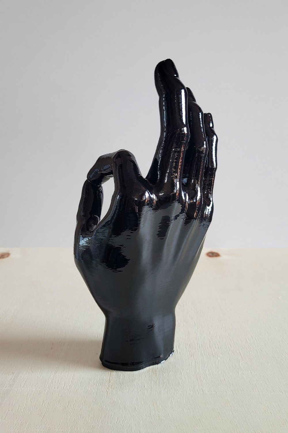 Okey El Figürü | Siyah - 6