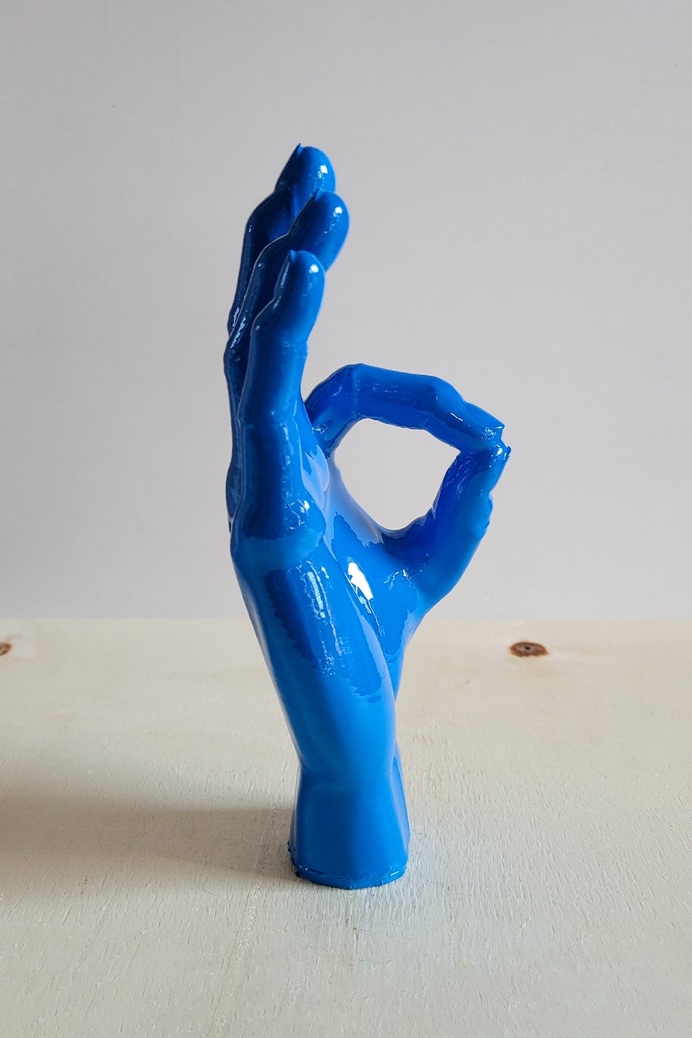 Okey El Figürü | Mavi - 4