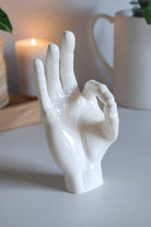 Okey El Figürü | Beyaz - 1