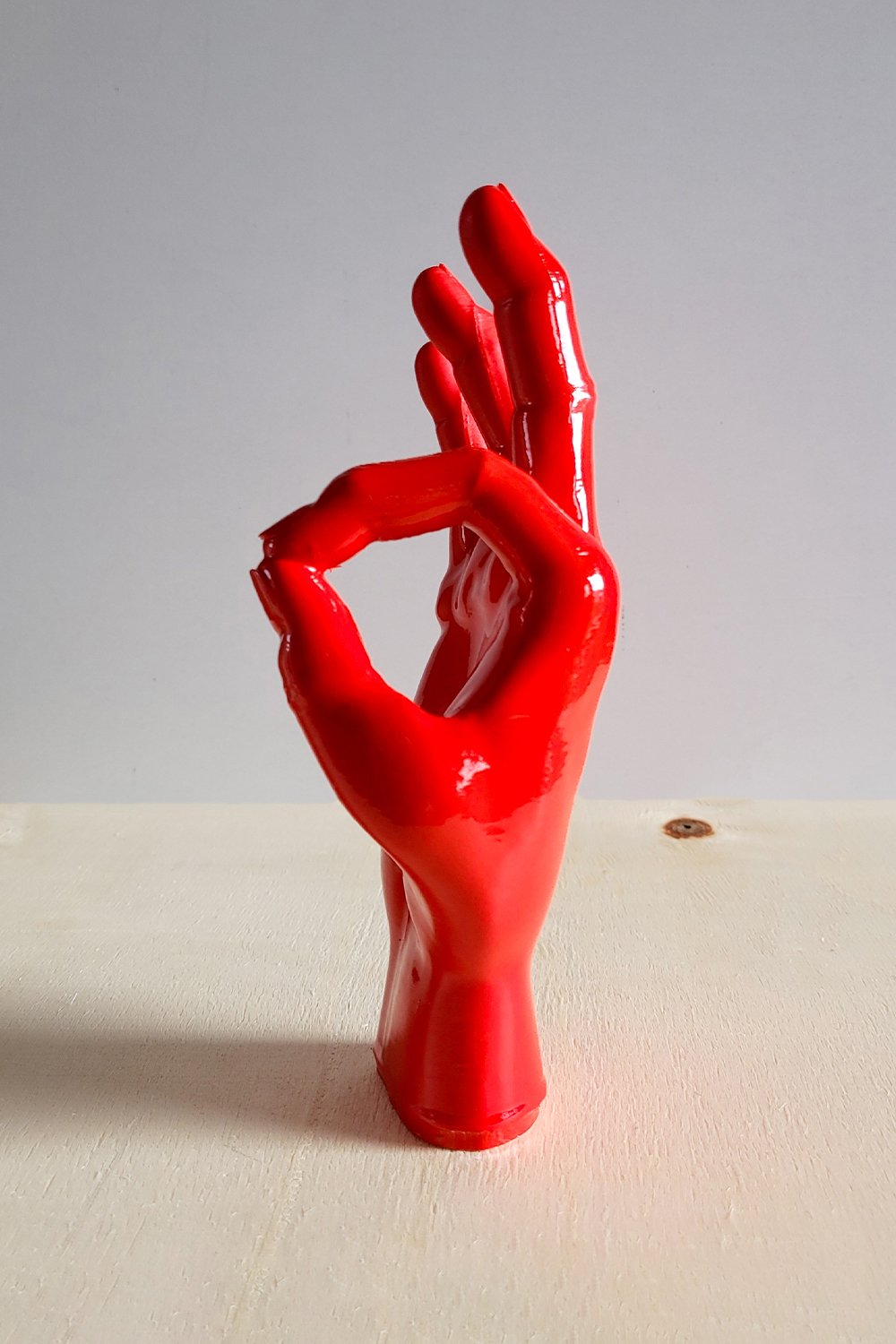 Okey El Figürü | Kırmızı - 7