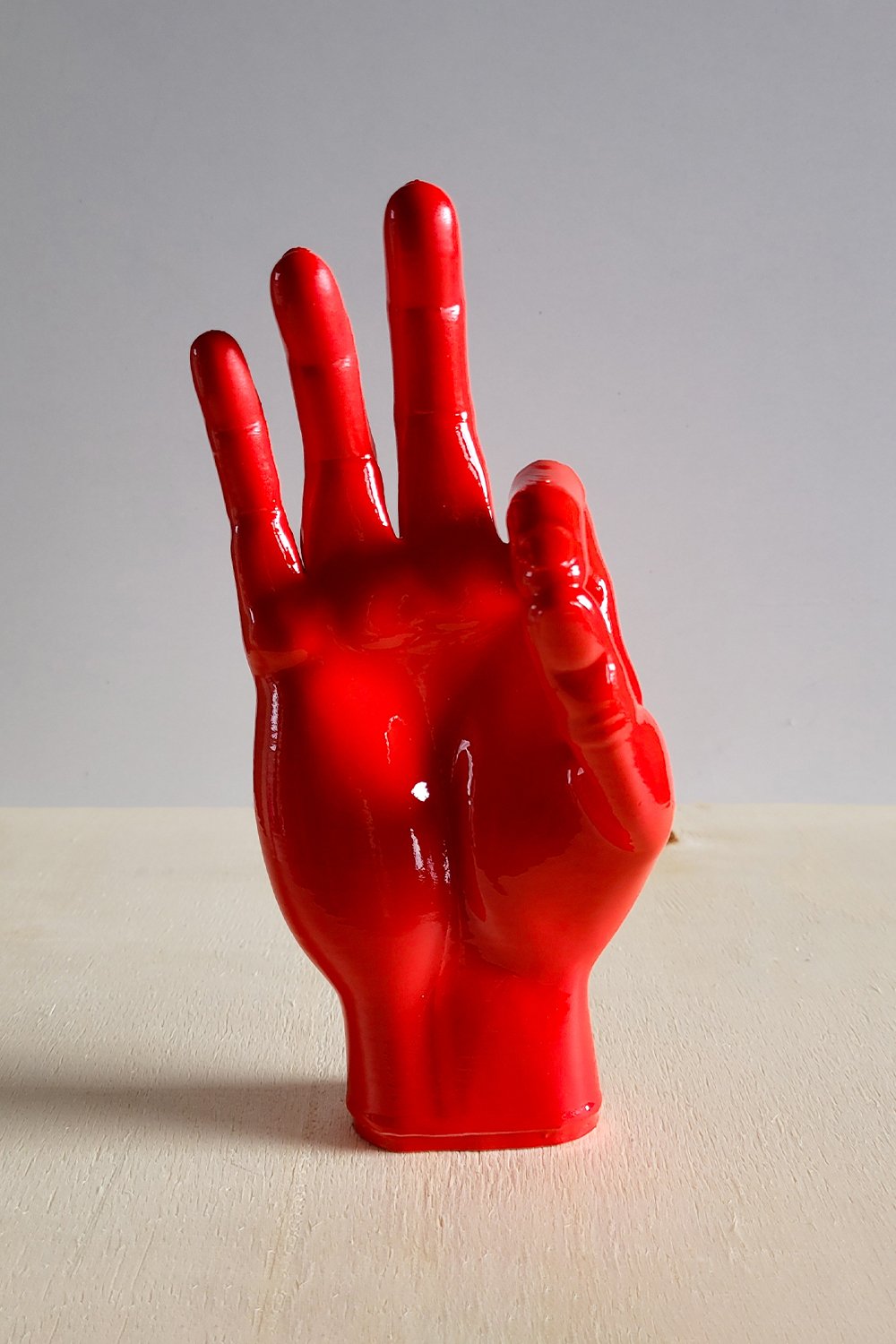 Okey El Figürü | Kırmızı - 8