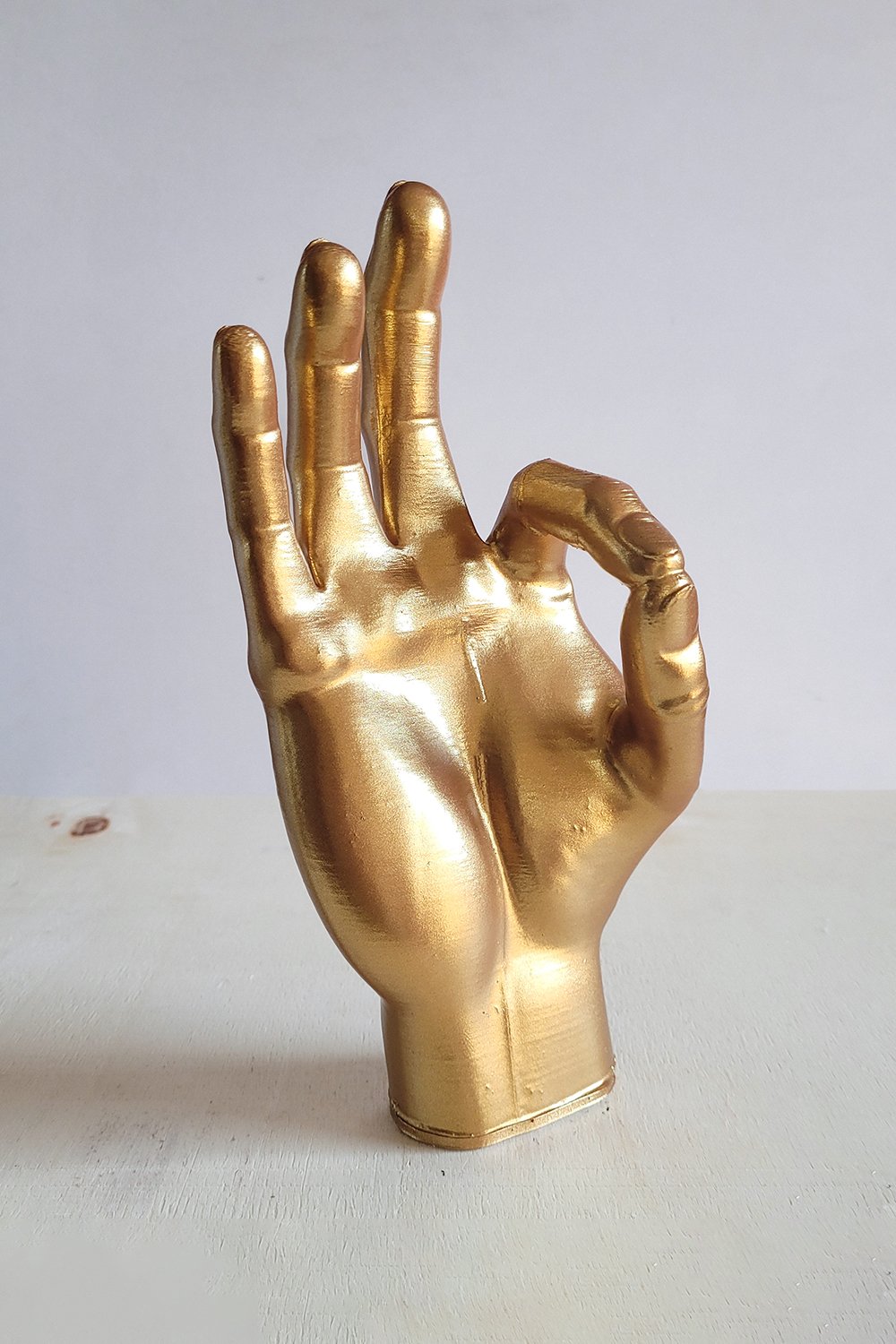 Okey El Figürü | Antik Gold - 2