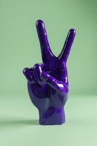 Barış El İşareti | Mor - 0