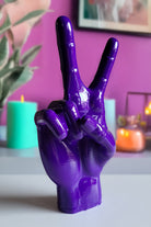 Barış El İşareti | Mor - 1