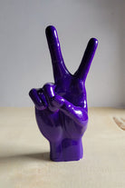 Barış El İşareti | Mor - 2