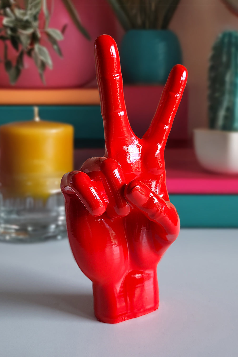 Barış El İşareti | Kırmızı - 2