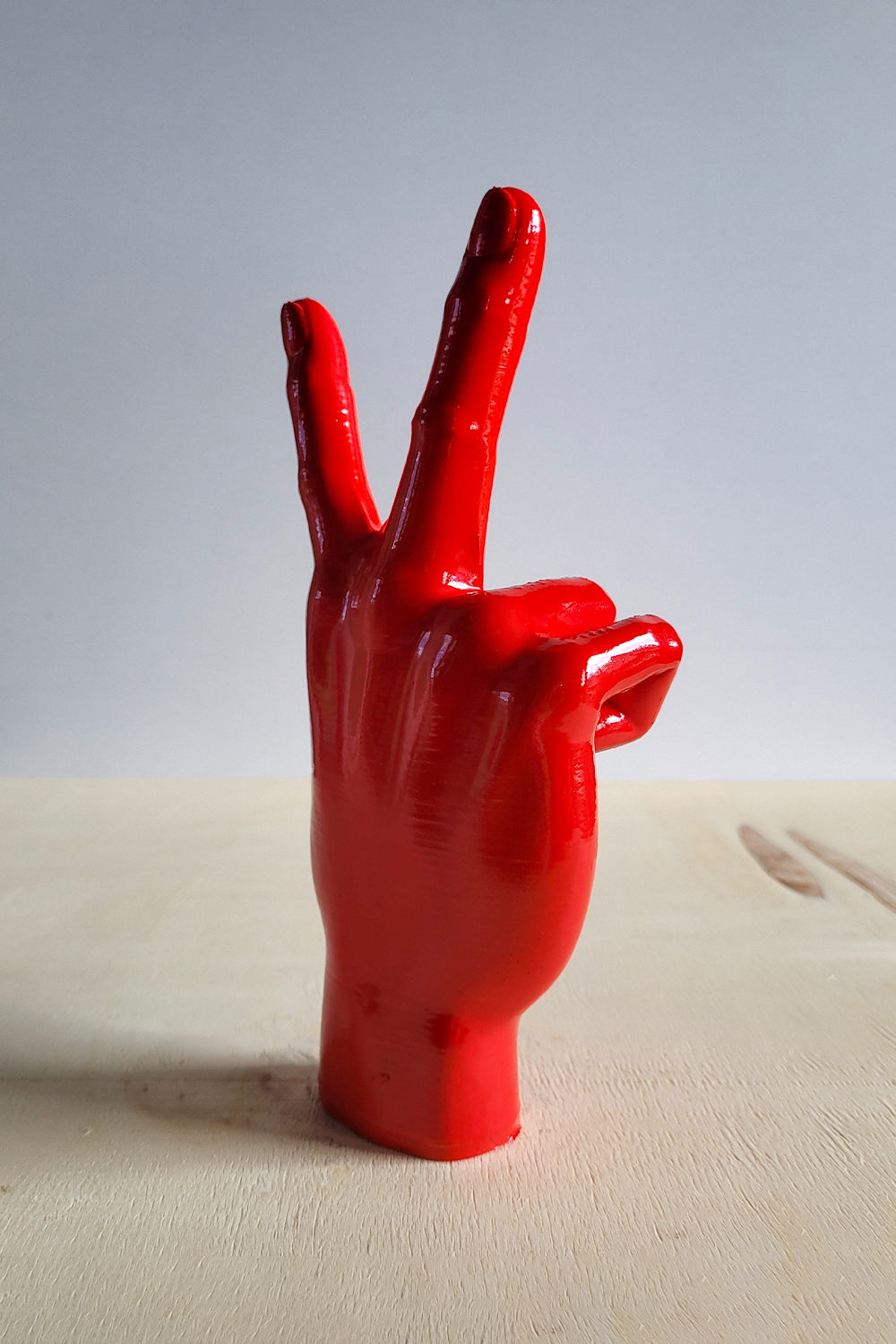 Barış El İşareti | Kırmızı - 6