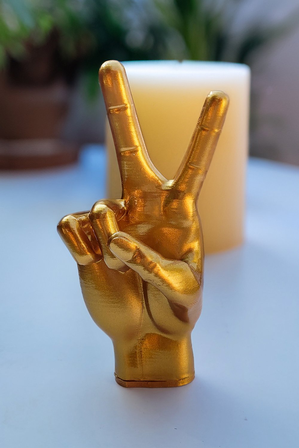 Barış El İşareti | Antik Gold - 2