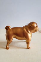 Pug Köpek Figürü | Bronz - 7