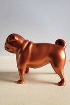 Pug Köpek Figürü | Bakır - 6