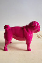 Pug Köpek Figürü | Fuşya - 6
