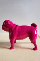 Pug Köpek Figürü | Fuşya - 7