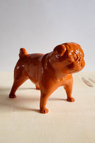 Pug Köpek Figürü | Kiremit - 1