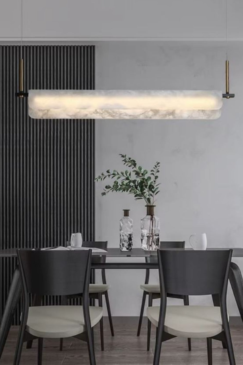 Aura Led Mermer Sarkıt Avize - 1