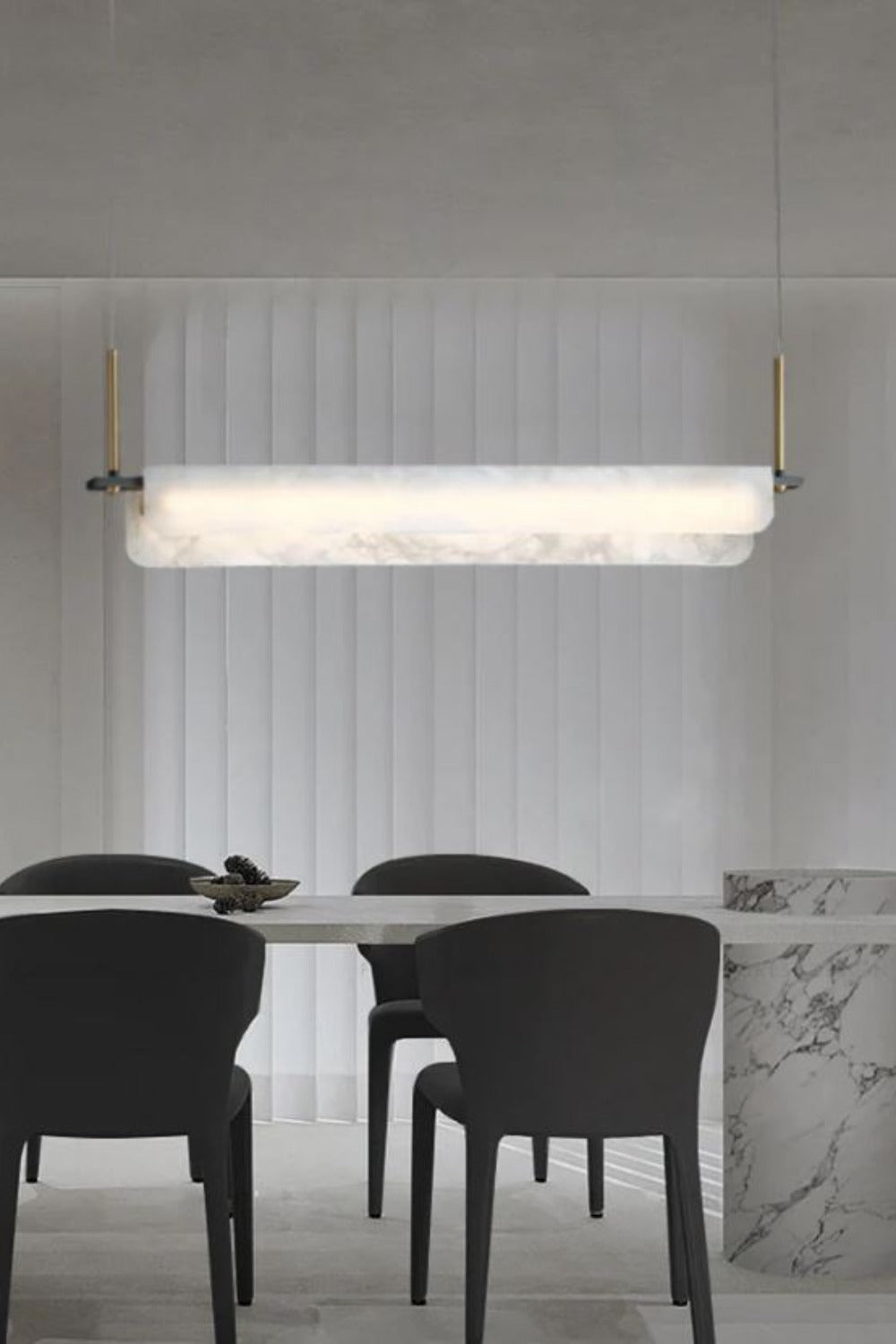 Aura Led Mermer Sarkıt Avize - 3