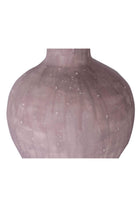 Pembe Seramik El Yapımı Masa Lambası – Krem Kumaş Başlık - 2