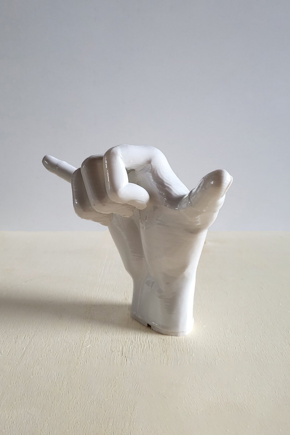 Shaka El Figürü | Beyaz - 7