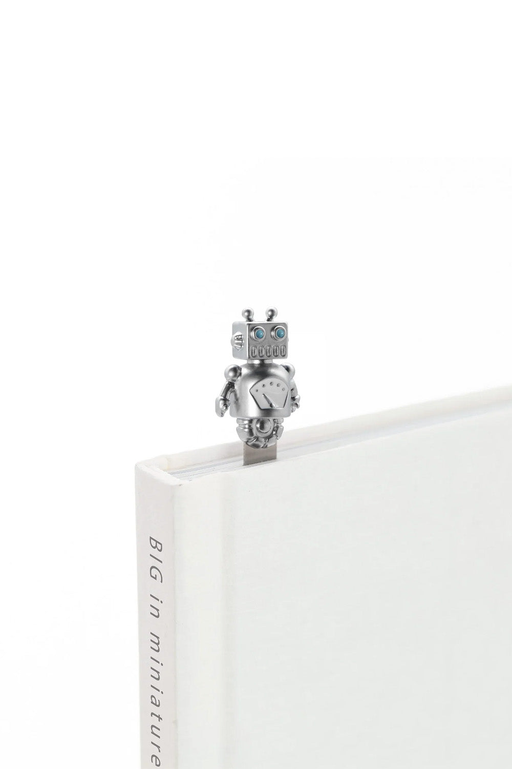 Robot Kitap Ayracı Gümüş - 3