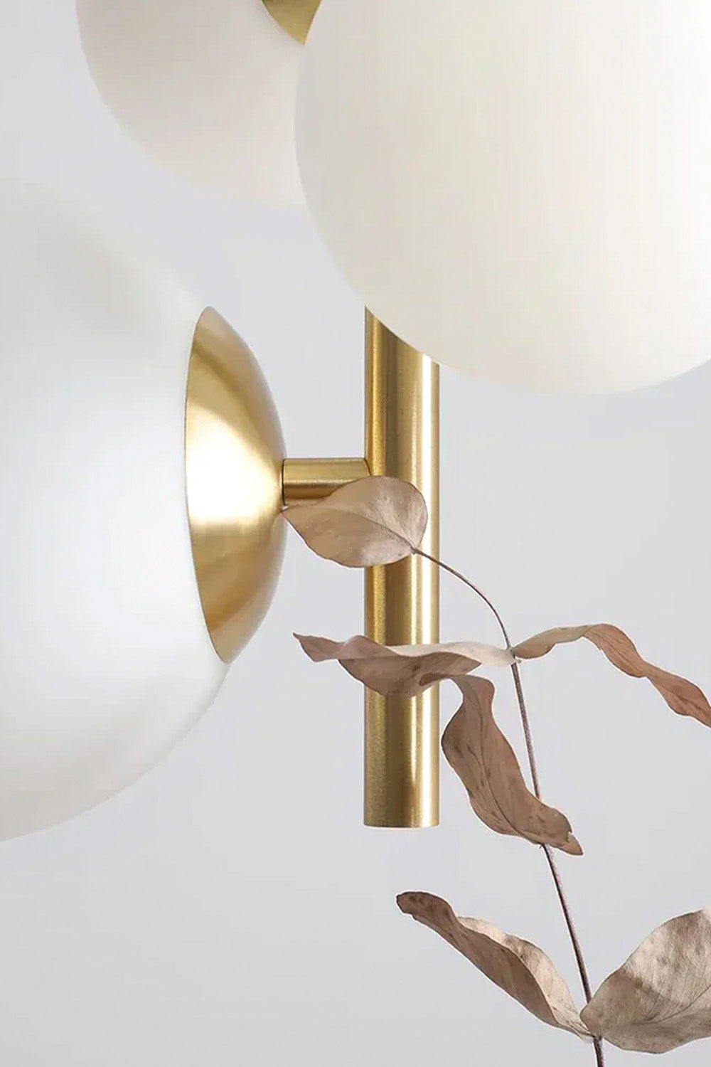 Floral Sarkıt - Pirinç Kaplama - 3