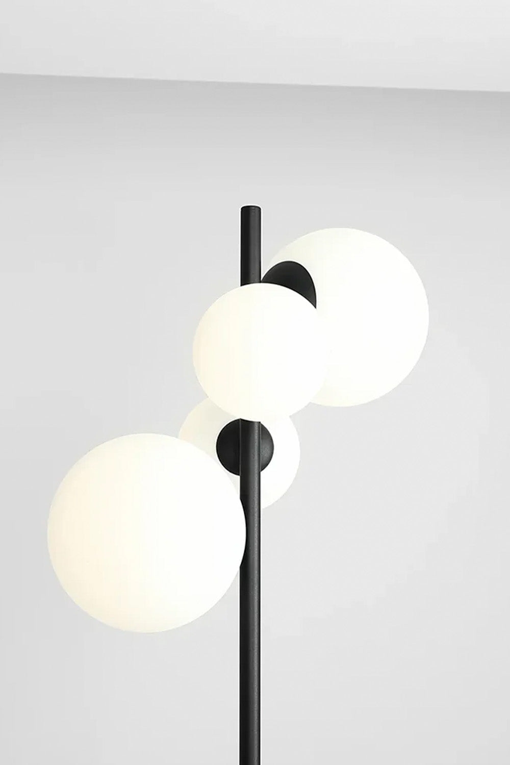 Floral Lambader - Siyah - 1