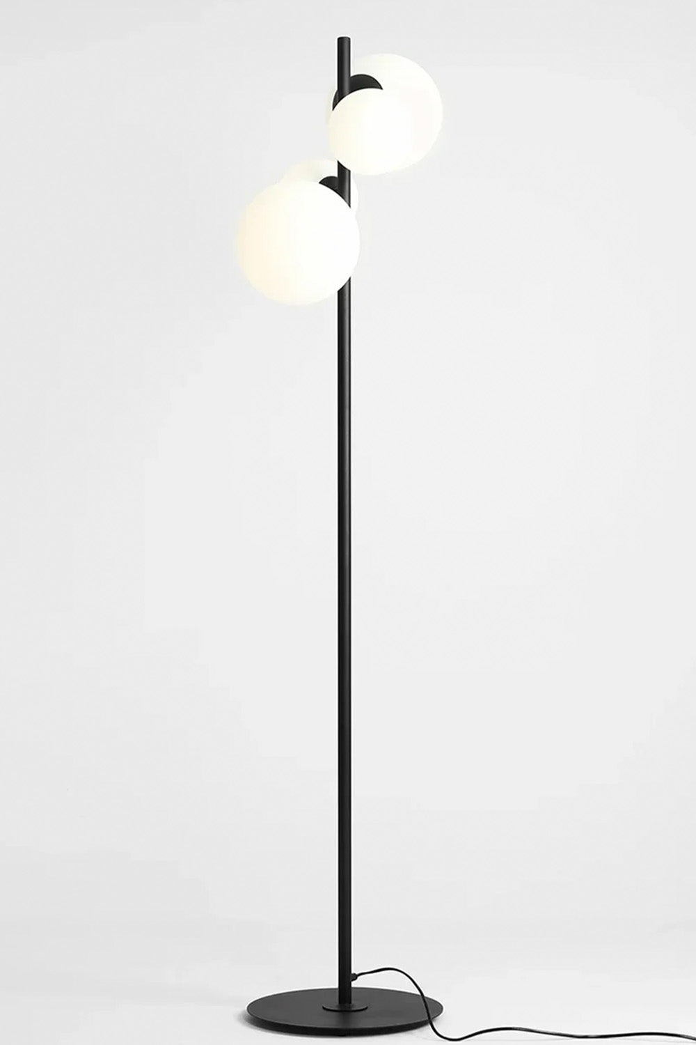 Floral Lambader - Siyah - 3