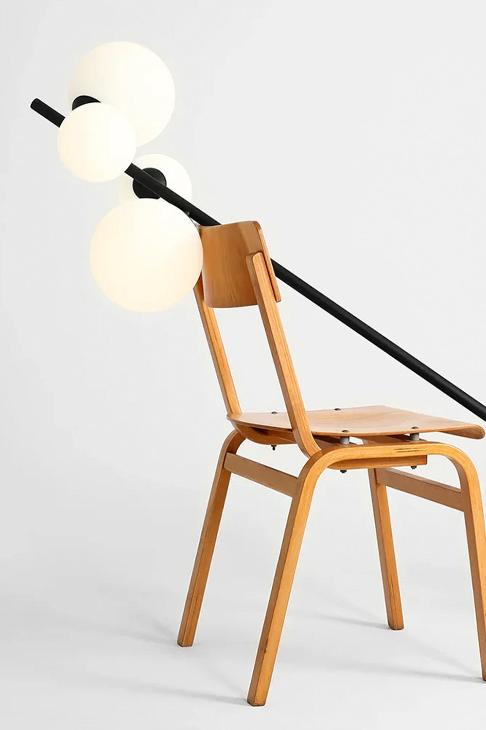 Floral Lambader - Siyah - 4