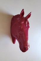 At Kafası Duvar Figürü | Begonvil - 5