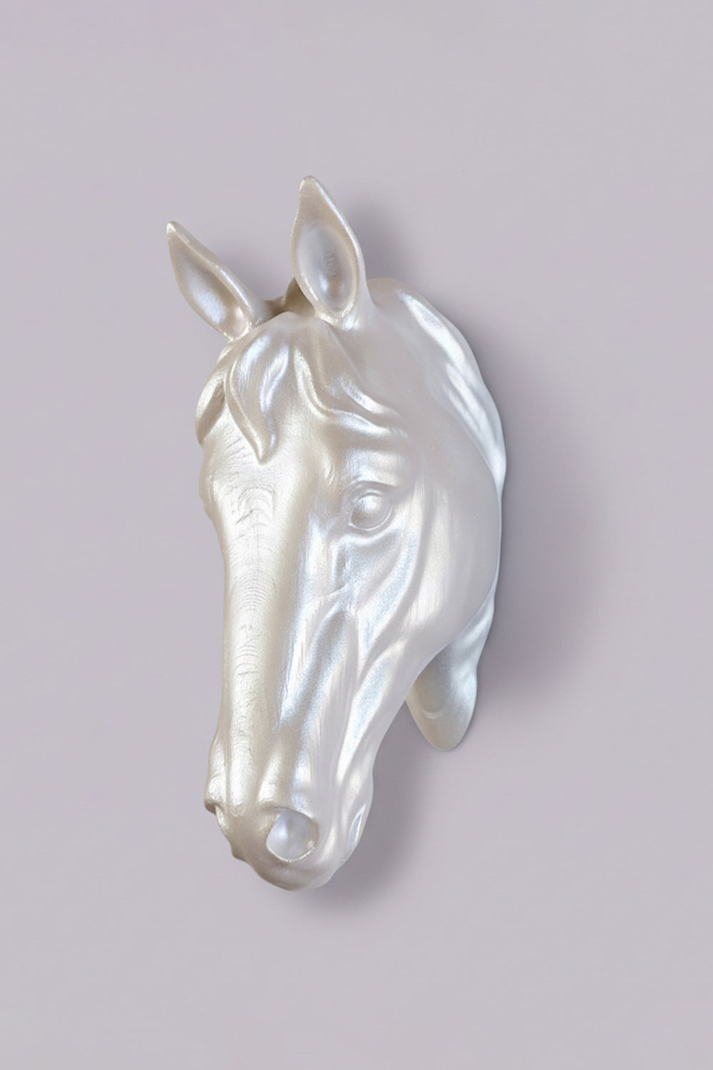 At Kafası Duvar Figürü | İnci - 0