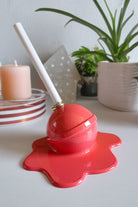 Erimiş Lolipop Yüzük Tutacağı | Pembe - 1