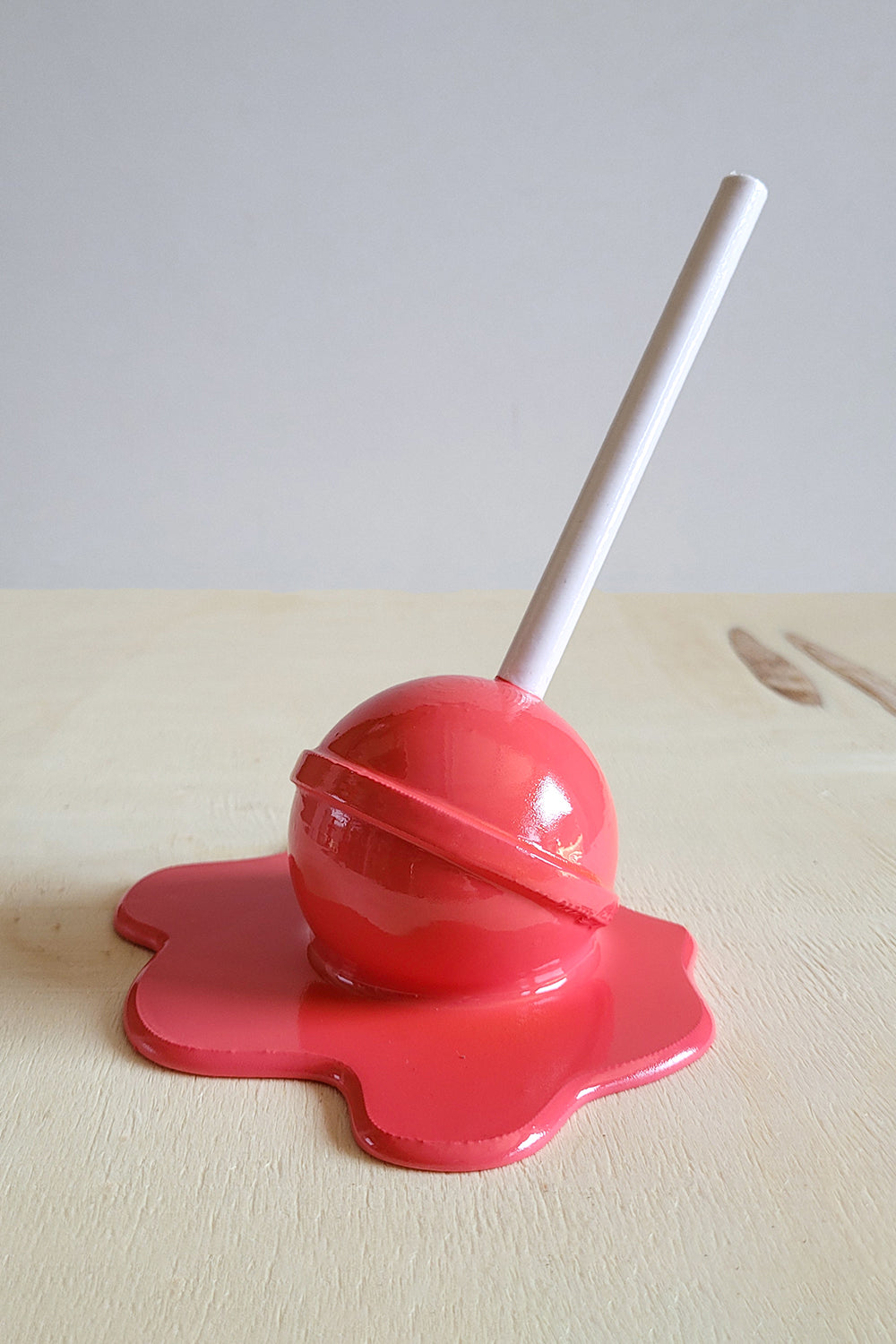 Erimiş Lolipop Yüzük Tutacağı | Pembe - 4