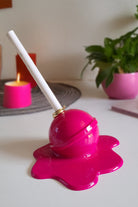 Erimiş Lolipop Yüzük Tutacağı | Fuşya - 1