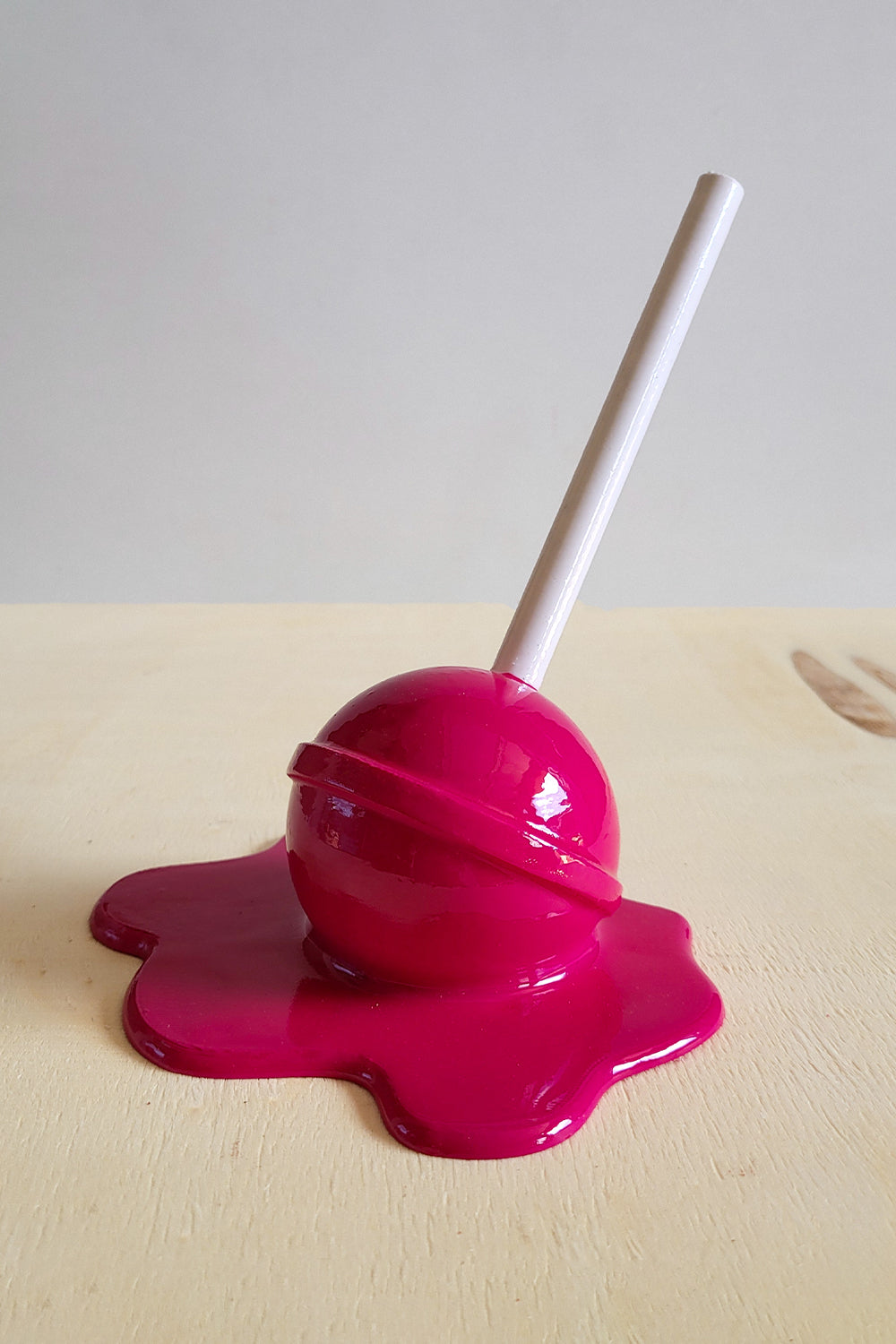 Erimiş Lolipop Yüzük Tutacağı | Fuşya - 5